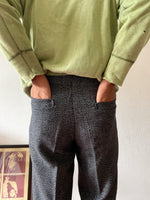 80s Wool 2tuck trouser