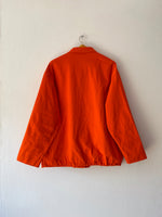 deep orange work jkt from the 1980's east germany.
