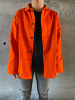 deep orange work jkt from the 1980's east germany.