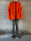 deep orange work jkt from the 1980's east germany.