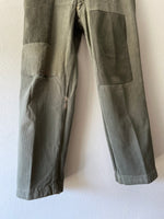 1920s-30s French work cotton pique trouser.