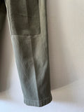 1920s-30s French work cotton pique trouser.