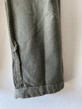 1920s-30s French work cotton pique trouser.