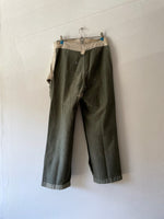 1920s-30s French work cotton pique trouser.