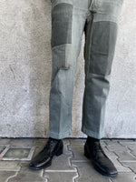 1920s-30s French work cotton pique trouser.