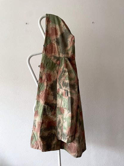 Vintage Czechoslovakia camouflage jacket.