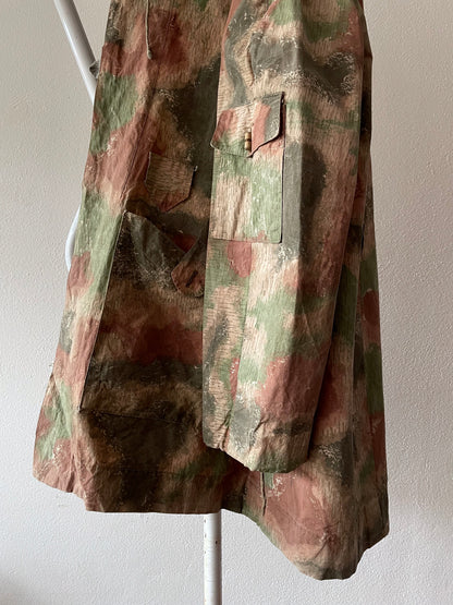 Vintage Czechoslovakia camouflage jacket.