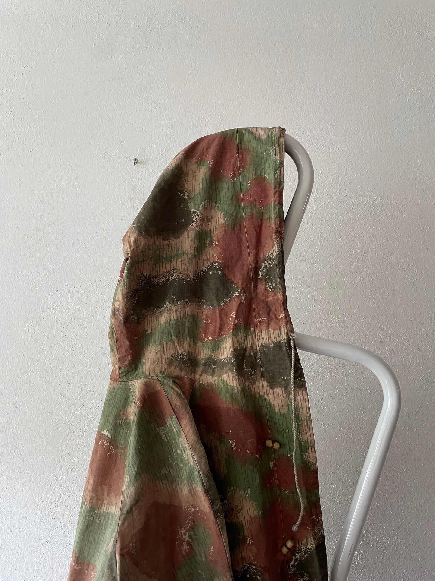 Vintage Czechoslovakia camouflage jacket.