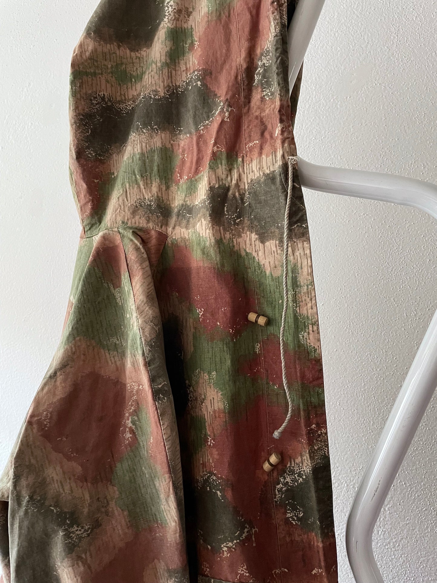 Vintage Czechoslovakia camouflage jacket.