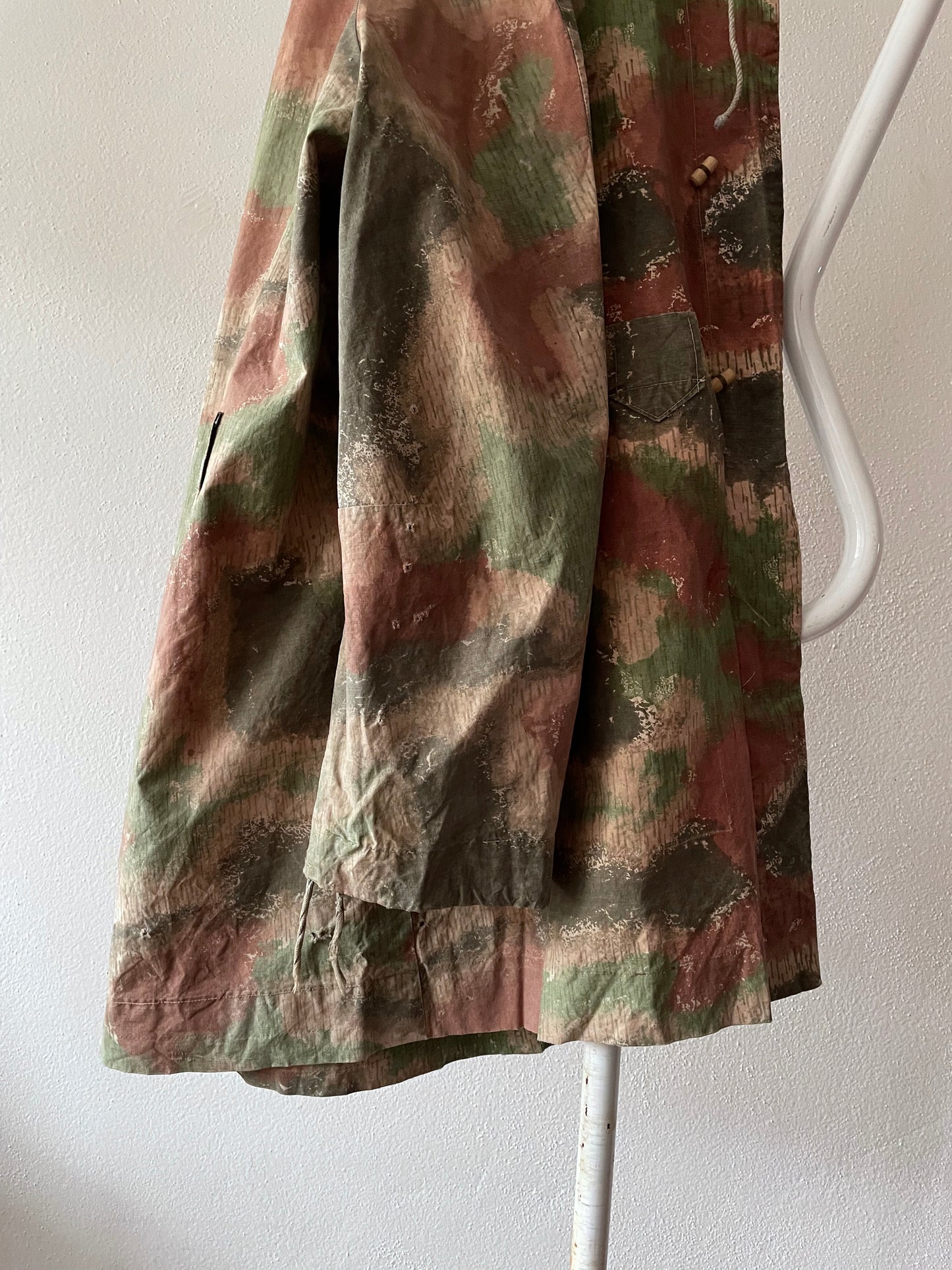 Vintage Czechoslovakia camouflage jacket.