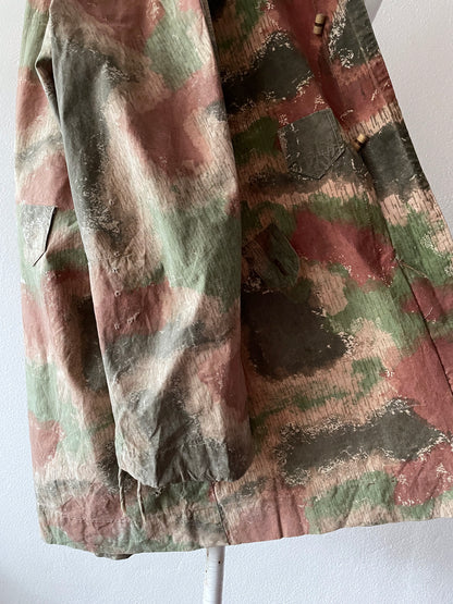 Vintage Czechoslovakia camouflage jacket.