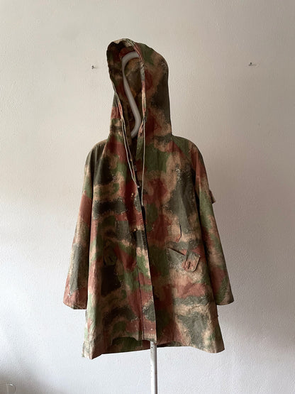 Vintage Czechoslovakia camouflage jacket.