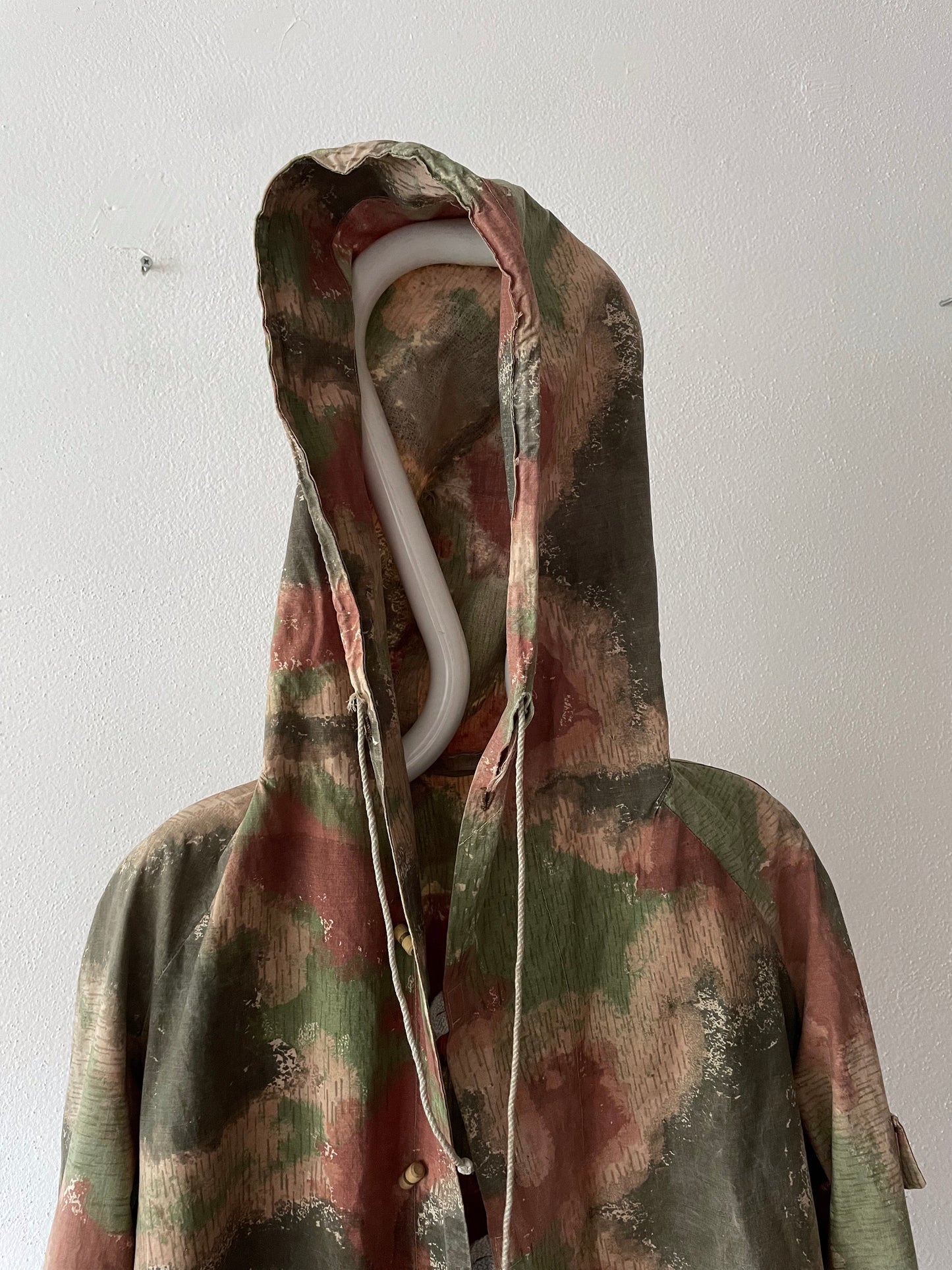 Vintage Czechoslovakia camouflage jacket.