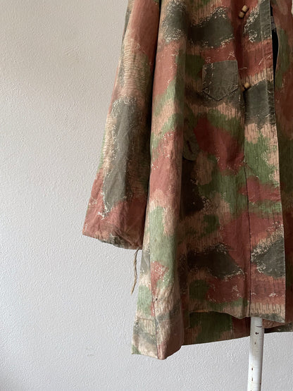 Vintage Czechoslovakia camouflage jacket.