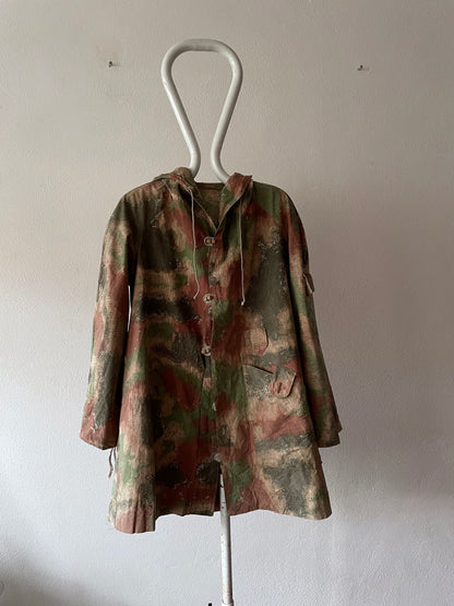 Vintage Czechoslovakia camouflage jacket.