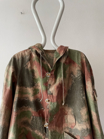 Vintage Czechoslovakia camouflage jacket.