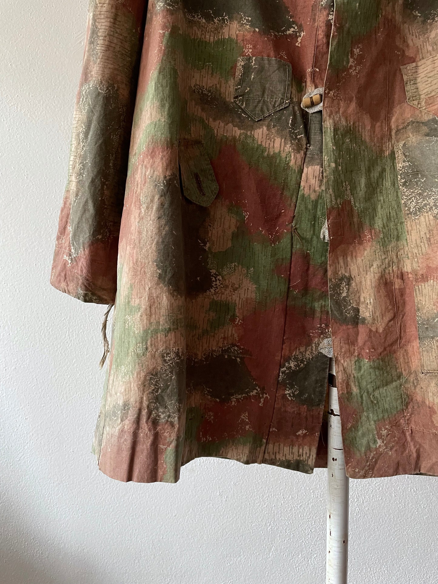 Vintage Czechoslovakia camouflage jacket.