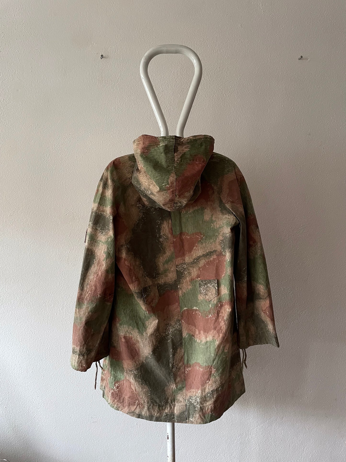 Vintage Czechoslovakia camouflage jacket.