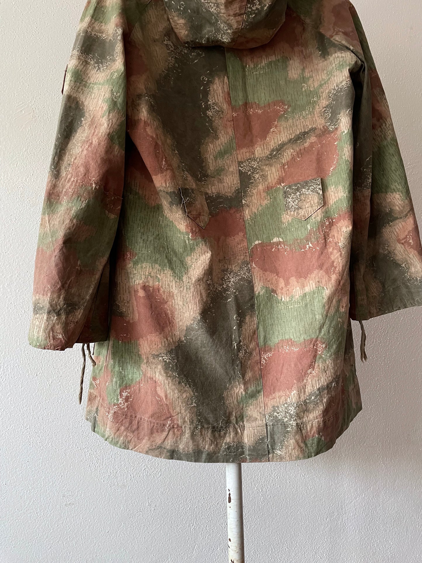 Vintage Czechoslovakia camouflage jacket.