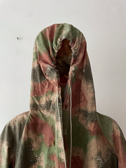 Vintage Czechoslovakia camouflage jacket.