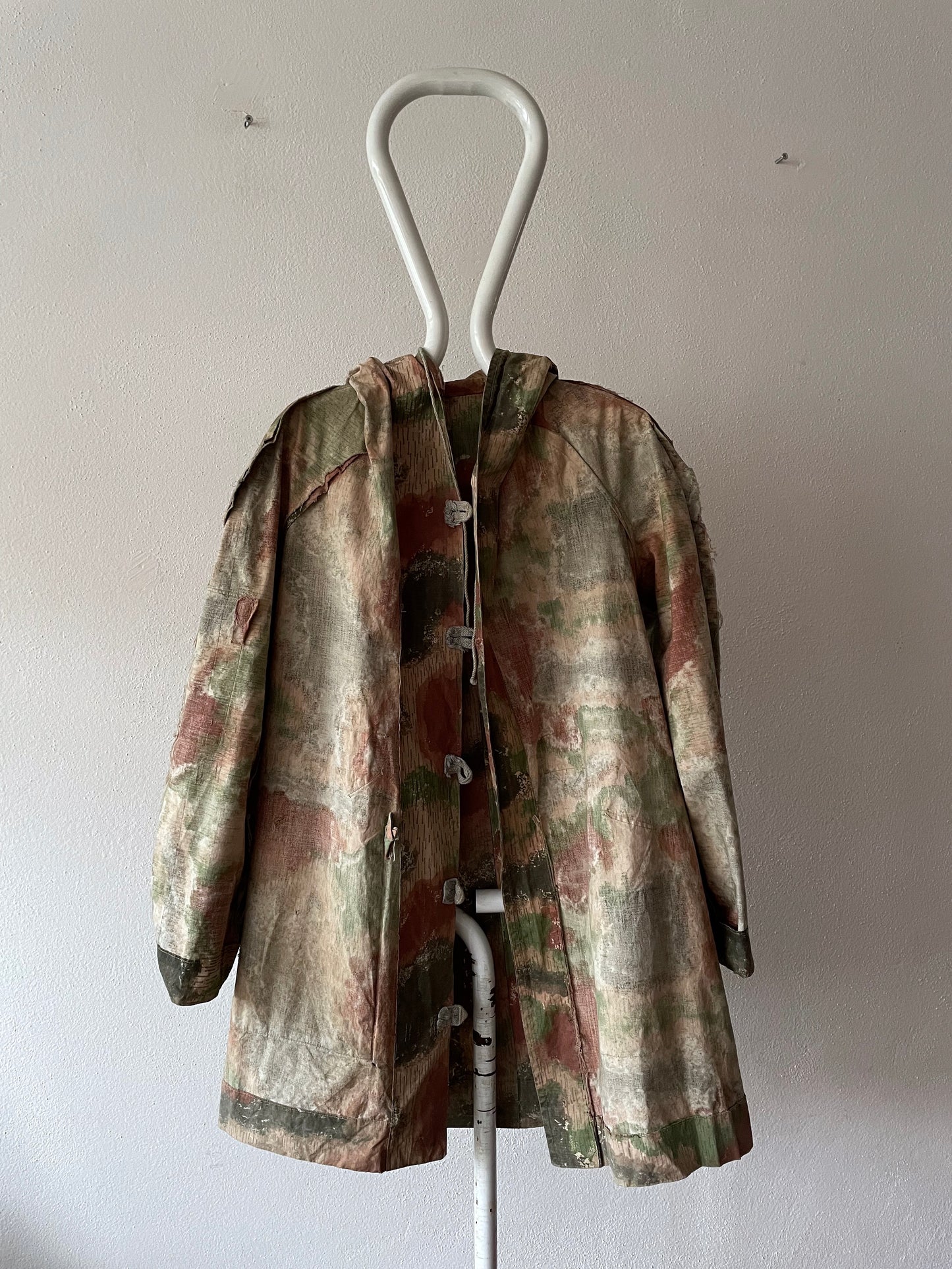 Vintage Czechoslovakia camouflage jacket.