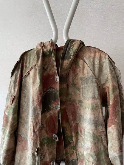 Vintage Czechoslovakia camouflage jacket.