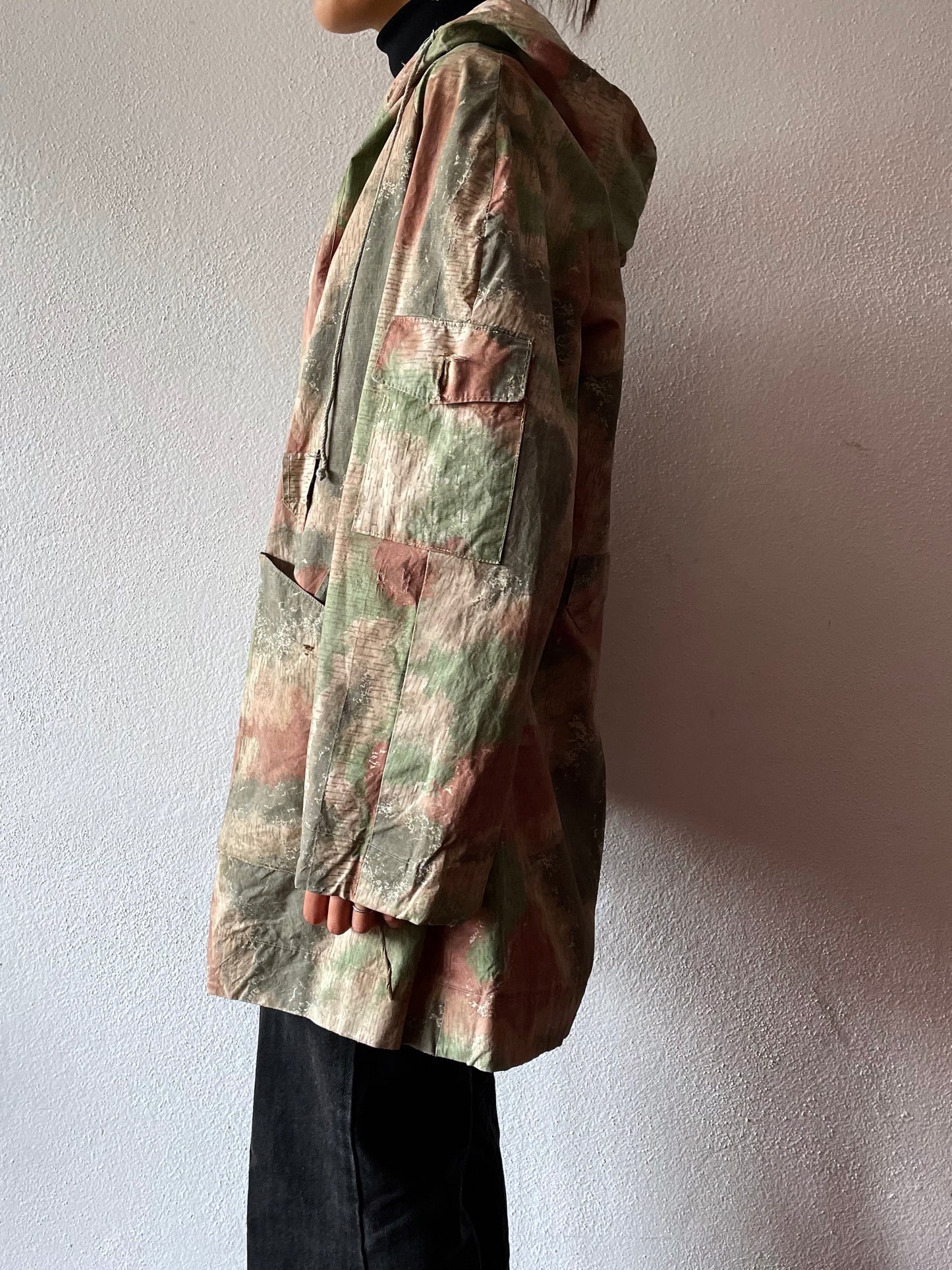 Vintage Czechoslovakia camouflage jacket.