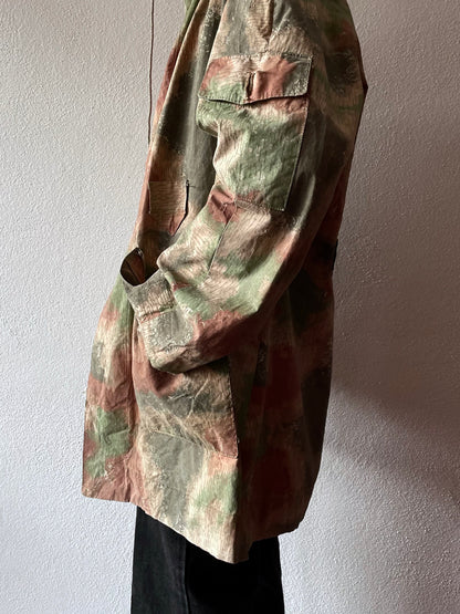 Vintage Czechoslovakia camouflage jacket.