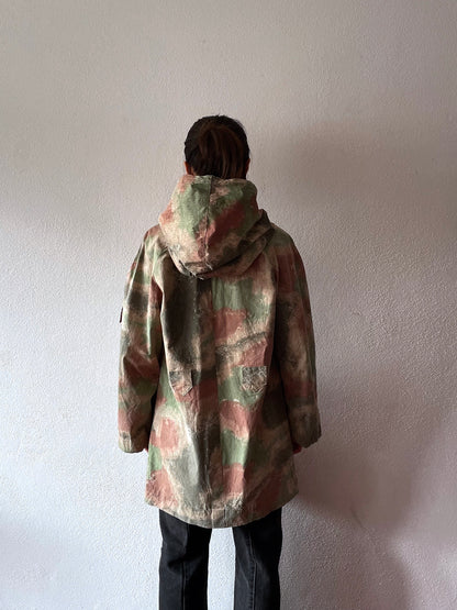 Vintage Czechoslovakia camouflage jacket.