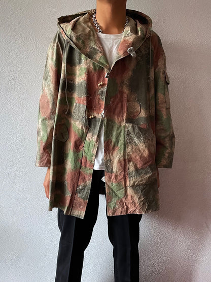 Vintage Czechoslovakia camouflage jacket.