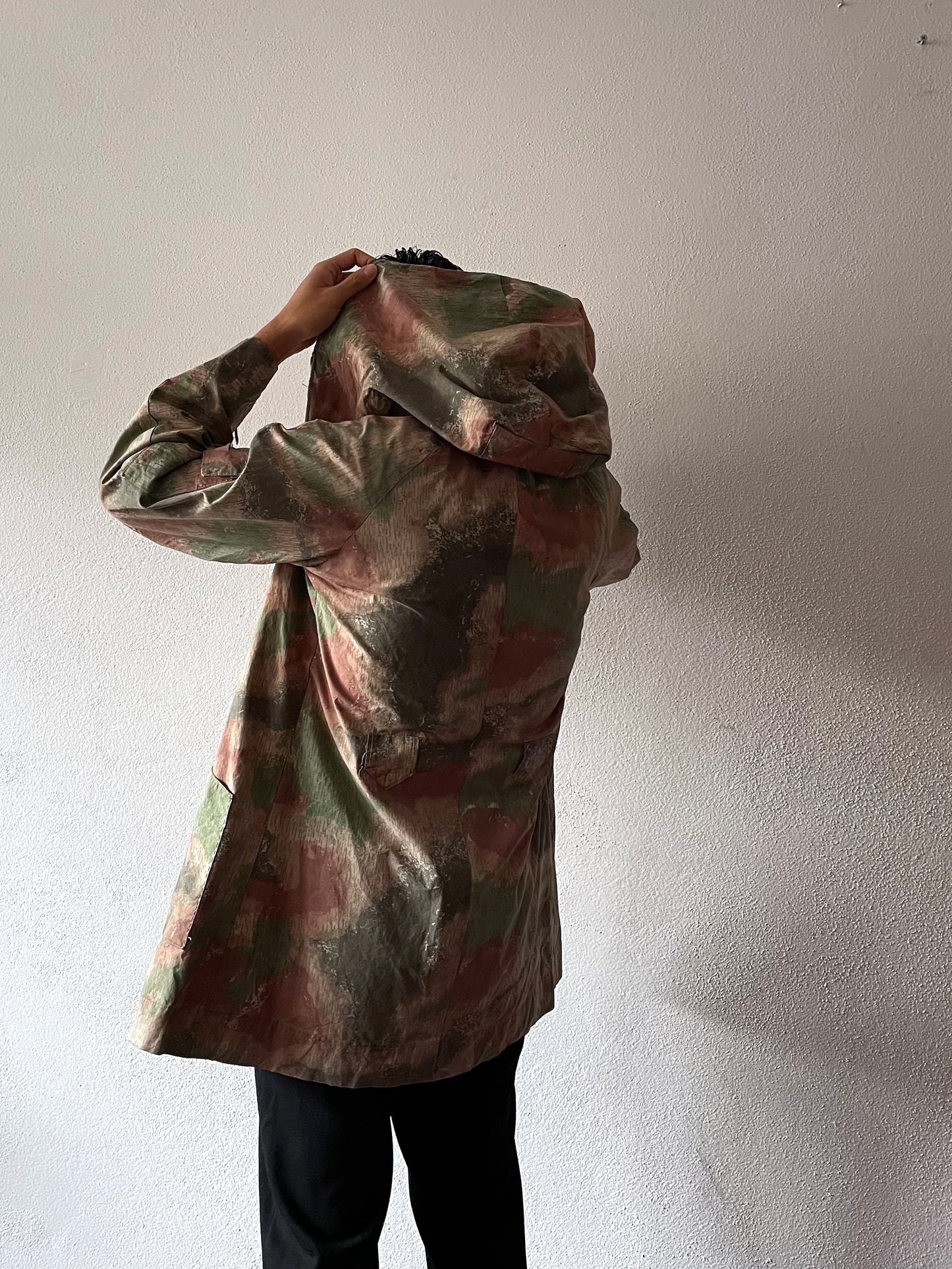 Vintage Czechoslovakia camouflage jacket.