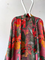 vintage tropical haori