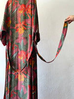 vintage tropical haori