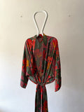 vintage tropical haori