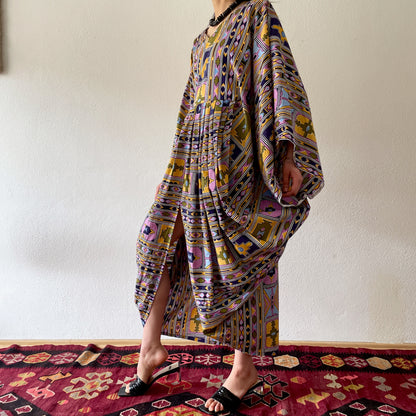 Special. South African dress, Java print fabric