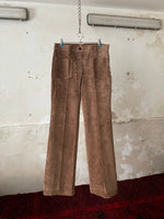 70s Leather suède trouser