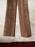 70s Leather suède trouser