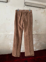 70s Leather suède trouser