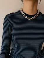 solid fat chain necklace