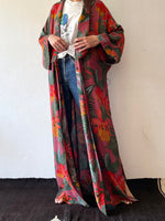 vintage tropical haori