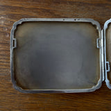 Antique silver cigarette case, Czechosklovakia 1920