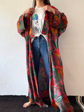 vintage tropical haori