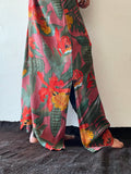 vintage tropical haori