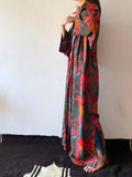 vintage tropical haori