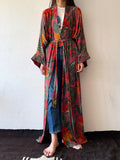 vintage tropical haori