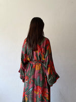 vintage tropical haori