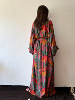 vintage tropical haori