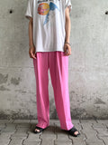 pink thick trouser