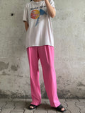 pink thick trouser