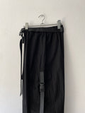 easy black cargo with belt